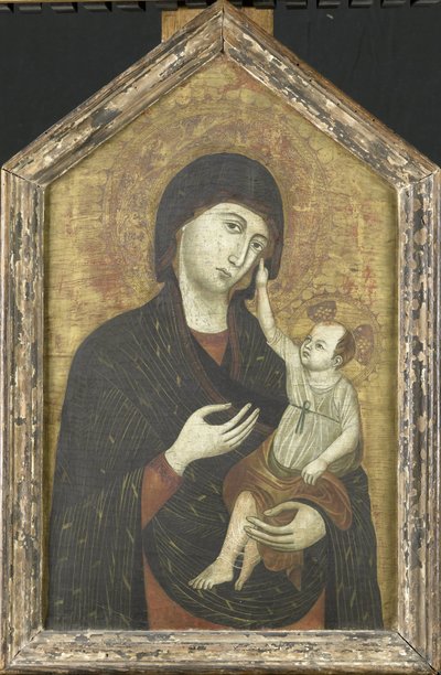 Marie s dítětem od Duccio di Buoninsigna (copy after)