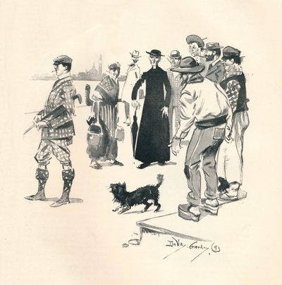Knickerbockers v Benátkách, 1893, 1894 od Dudley Hardy