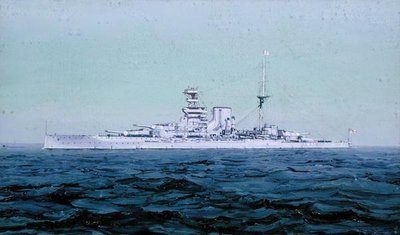 HMS Queen Elizabeth od Duff Tollemache