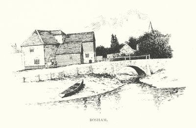Bosham (litografie) od Duncan Moul