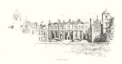 Cobham Hall (litografie) od Duncan Moul