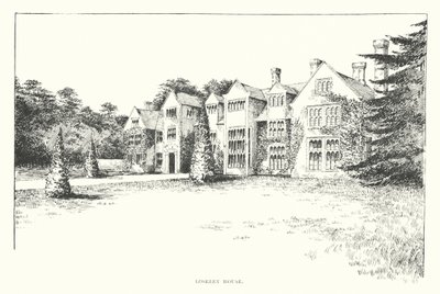 Loseley House (litografie) od Duncan Moul
