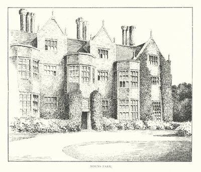 Moyns Park (litografie) od Duncan Moul