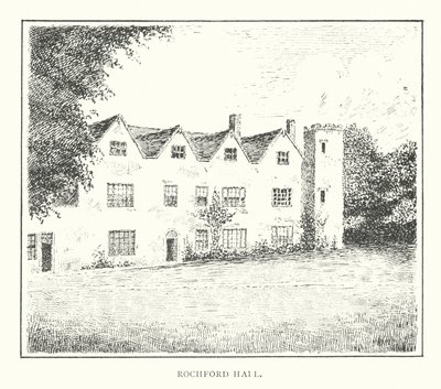 Rochford Hall (litografie) od Duncan Moul