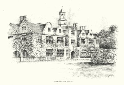 Rothamsted House (litografie) od Duncan Moul