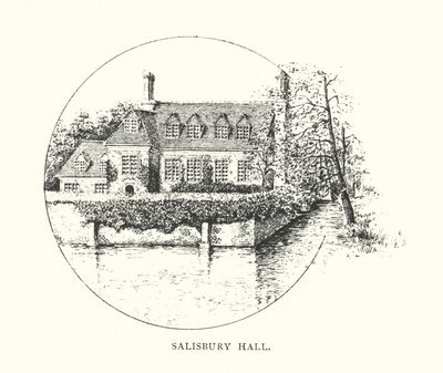 Salisbury Hall (litografie) od Duncan Moul