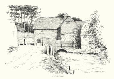 Weydon Mill (litografie) od Duncan Moul