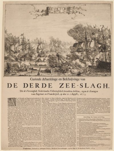 Třetí námořní bitva od Dutch 17th Century