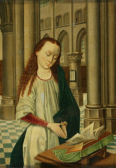 Světice (olej na panelu) od Dutch School