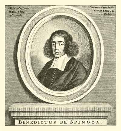 Baruch Spinoza, holandský židovský filozof od Dutch School