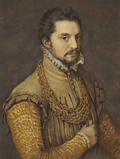 Nizozemský šlechtic z poloviny 16. století od Dutch School
