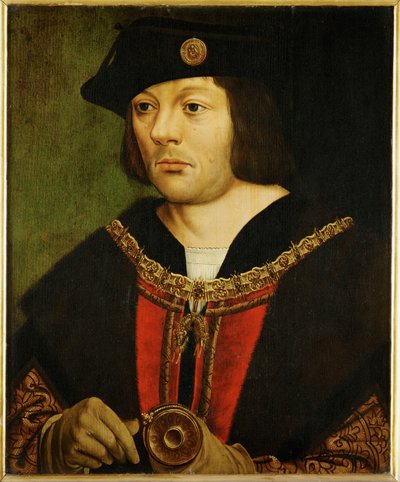 Guillaume III de Croy, pán z Chievres, vlivný rádce Filipa le Beau, syna císaře Maxmiliána, učitel ... od Dutch School