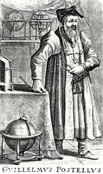 Guillaume Postellus, 17. století od Dutch School