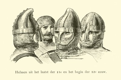 Helmy z konce 11. a počátku 12. století od Dutch School