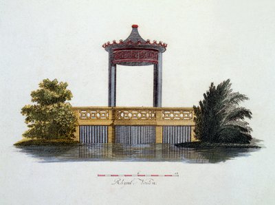 Ilustrace z Magazine of Garden Gems od G. van Laara, vydané 1802 od Dutch School