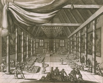 Císařský palác, Peking, 1670 od Dutch School