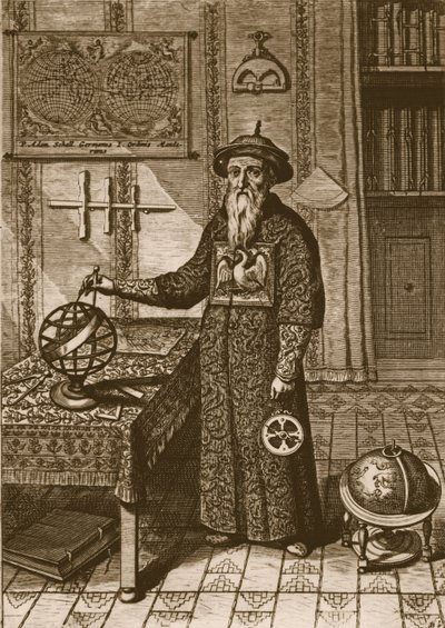Johann Adam Schall von Bell, z knihy China Illustrata od Athanasia Kirchera, 1667. od Dutch School