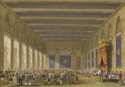 Otevření generálních států, Brusel, 1815 od Dutch School