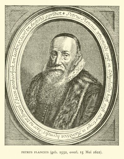 Petrus Plancius , holandský astronom, kartograf a duchovní od Dutch School