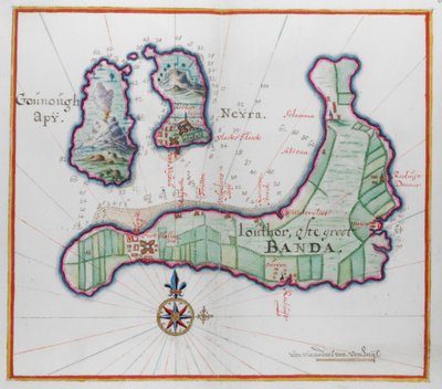 Pictorial map of three of the Banda islands.   1354109   cs       czech Successfully Translated  Original: Woman Holding up a Piece of Fabric (Nuno o kazasu onna) Translat: Woman Holding up a Piece of Fabric (Nuno o kazasu onna) 1271203 cs czech Successful od Dutch School