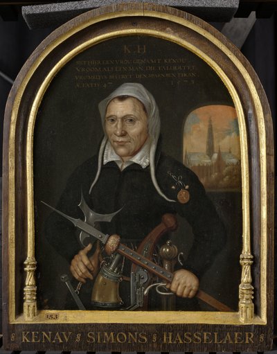 Plankenau Simonsdr Hasselaer, kolem 1590-1609 od Dutch School
