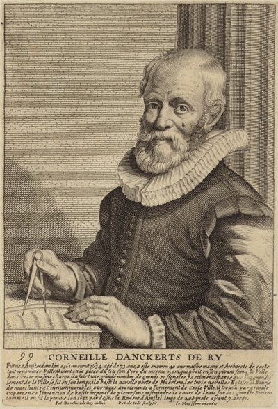 Portrét Cornelis Danckerts de Ry od Dutch School