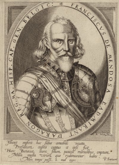 Portrét Francesca de Mendoza od Dutch School