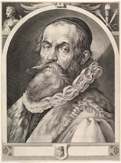 Portrét Hendricka Goltziuse, hospoda. 1617. od Dutch School