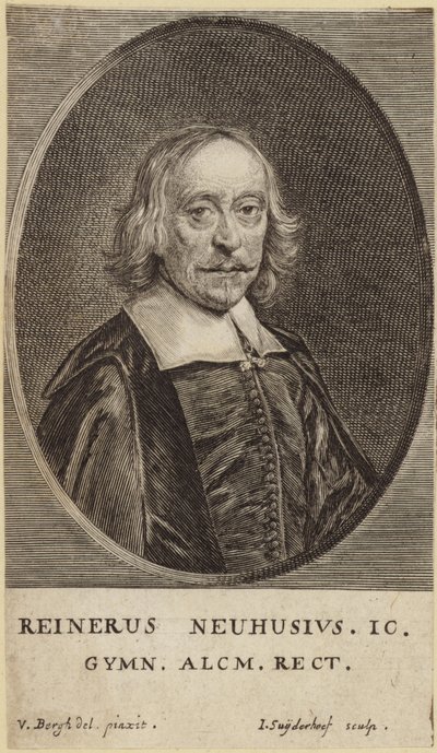 Portrét Reinerus Neuhusius od Dutch School