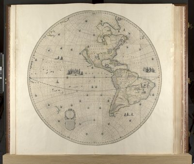 The Americas, Klencke Atlas, c.1660 (rytina) od Dutch School