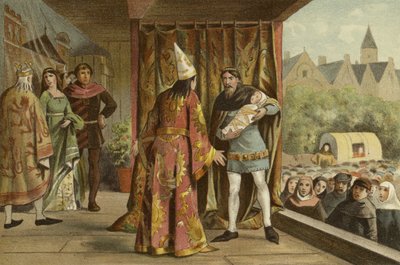 Divadelní představení, 14. století od Dutch School