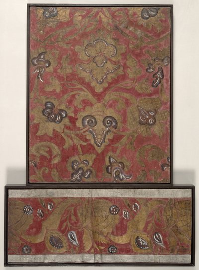 Design tapety, cca 1700 (kůže) od Dutch School