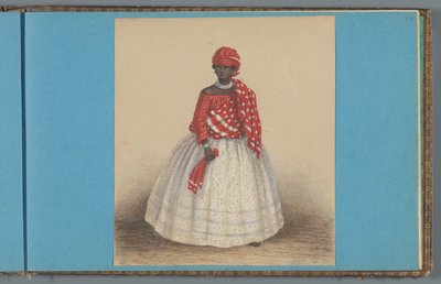Žena v Surinamu, 1860 od Dutch School