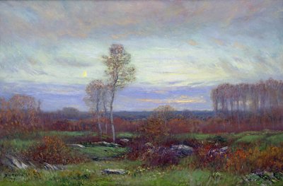 Podzimní večer (olej na plátně) od Dwight William Tryon