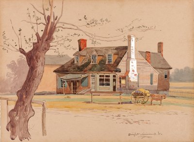 Williamsburg Post Office, ca. 1890. od Dwight Williams