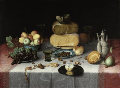 Zátiší se sýrem, c. 1615 od Dyck