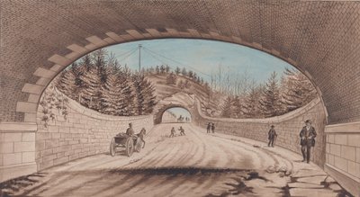 Central Park, Příčná silnice č. 2, 1870. od EP