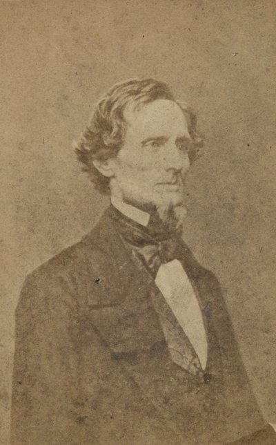 Jefferson Davis (stříbrný tisk alba) od E. Anthony