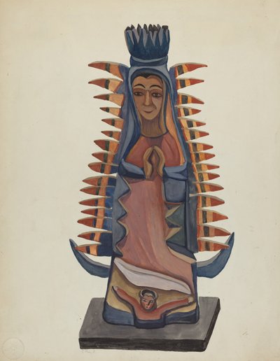 Bulk Panny Marie z Guadalupe, c. 1936. od E. Boyd