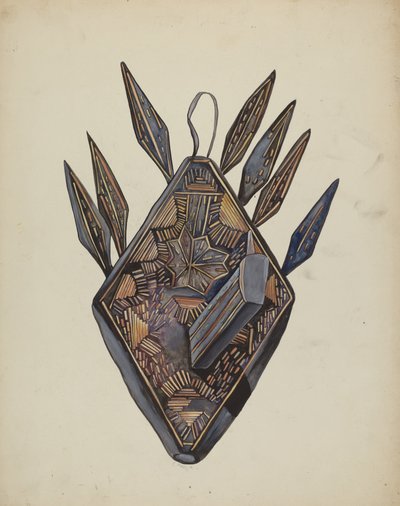 Svícen na svíčku, c. 1936. od E. Boyd