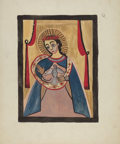 Retabla Ducha svatého, c. 1936. od E. Boyd