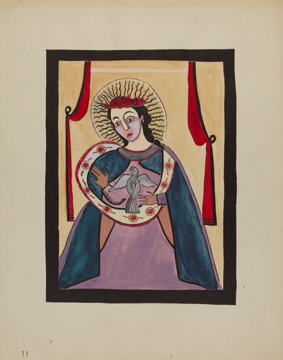 Retabla Ducha svatého, c. 1936. od E. Boyd
