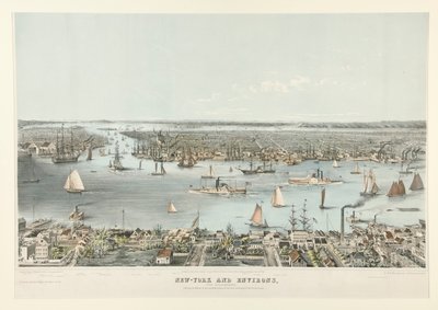 New-York a okolí, z Williamsburghu od E. Brown