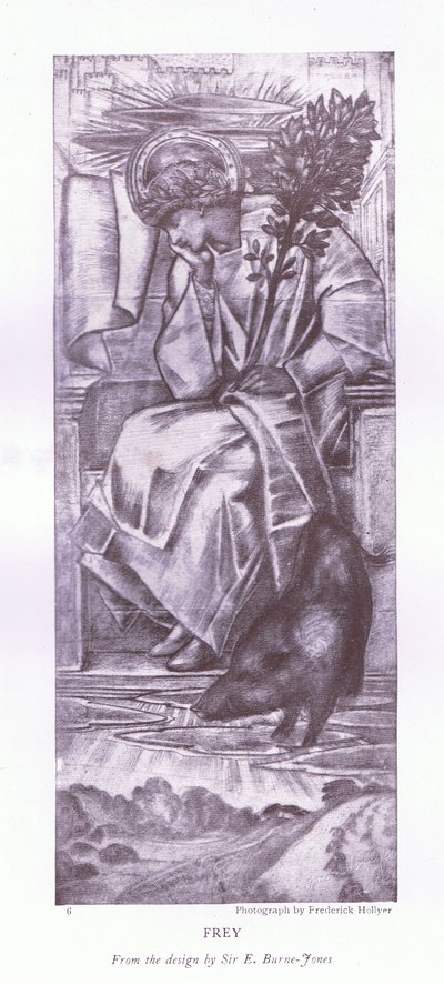 Freyja od E. Burne Jones