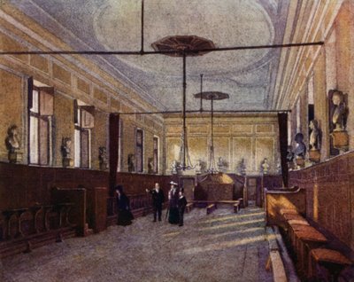 Eton: Upper School povoleno pro "Chambers" (barevné lito) od E. D. Brinton