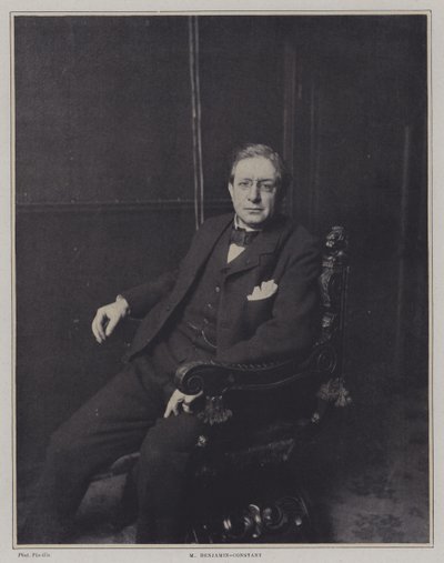 Jean-Joseph Benjamin-Constant, francouzský umělec od E. Fiorillo