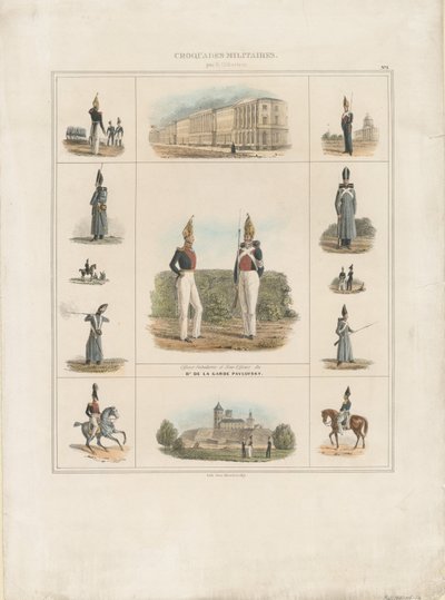 Pavlovský gardový pluk, 1840 od E. Gilbertson