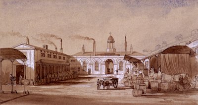 Albany Street, St Pancras, Londýn, c1830 od E Noyce