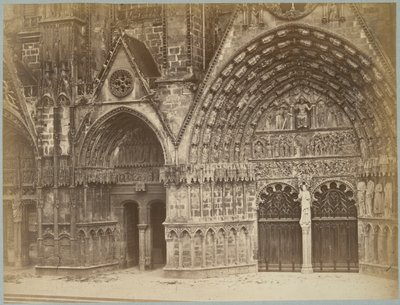 West Door, Bourges od E. Quetier