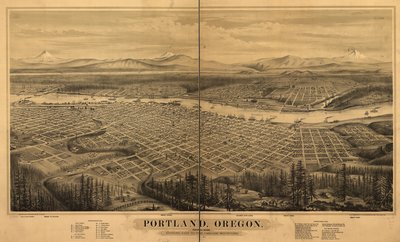 Portland, Oregon. od E. S. Glover